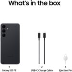 Samsung Galaxy S25 FE Cell Phone (2025), 256GB AI Smartphone, Unlocked Android, Large Display, 4900mAh Battery, High Res-Camera, AI Photo Edits, Durable, US 1 Yr Warranty, JetBlack - Image 7