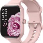TOOBUR Smart Watch for Women Alexa Built-in, 1.95" Fitness Tracker with Answer/Make Calls, IP68 Waterproof/Heart Rate/Sleep Tracker/100 Sport Modes, Fitness Watch Compatible Android iOS