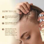 Hair Growth Oil with Rosemary & Biotin: Natural Hair Regrowth Serum for Women & Men – Anti Hair Loss & Thinning Treatment – Promotes Thicker, Fuller, Stronger, Healthier Hair – All Hair Types - Image 6
