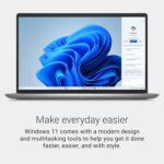 Dell 15 Laptop DC15250-15.6-inch FHD (1920x1080) 120Hz Display, Intel Core i5-1334U Processor, 16GB DDR4 RAM, 512GB SSD, Intel UHD Graphics, Windows 11 Home, Onsite Service - Platinum Silver - Image 7