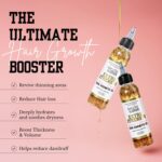 The Mane Attraction Extra Strength Rosemary + Fenugreek Herbal Hair Growth Oil | Infused With Castor Oil for ALL Hair Types - Image 3