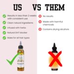 The Mane Attraction Extra Strength Rosemary + Fenugreek Herbal Hair Growth Oil | Infused With Castor Oil for ALL Hair Types - Image 10