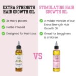 The Mane Attraction Extra Strength Rosemary + Fenugreek Herbal Hair Growth Oil | Infused With Castor Oil for ALL Hair Types - Image 6