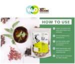 Herbal Hair Oil Mix of 21 Herbs for Thick Long Hair Growth 150 grams, Hairfall, Hair Repair, Scalp Care, Haircare Products Both for Men & Women - Way4Organic - Image 3