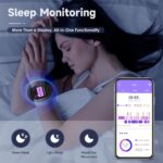 Smart Watch for Men, 120 Sports Modes Smartwatch with 1.83" HD Touchsreen, IP67 Waterproof, Sleep Monitor, Bluetooth Call & Music Control Fitness Watch for Android/iPhone (Black) - Image 7