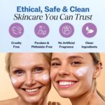 LilyAna Naturals Anti Aging Retinol Face Cream for Women – Wrinkle & Neck Cream for Firming, Retinol Moisturizer for Face with Hyaluronic Acid, Hydrating Night Cream for Fine Lines, Collagen Boost - Image 8