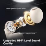 Oraolo Bluetooth Earbuds, Crystal Clear Call, USB-C Charging, Bluetooth 6.0 Open Earphones with ENC, IPX5 Waterproof Wireless Clip-on Earbud, Gift for Christmas Man/Women - Image 3