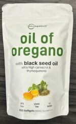 Micro Ingredients Oil of Oregano Softgels, 300 Count | 2 in 1 Formulated with Black Seed Oil, 4X Strength Carvacrol & Thymoquinone | Plant Based, Non-GMO, & Immune Support - Image 8
