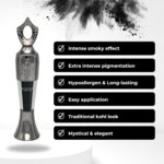 Sheida Powder Eyeliner Handmade 100% Natural Eyeliner in Powder Form, Long-Lasting Liner Arabic, Intense Color, Smudge-Proof Multi Color Shades Available - Image 5