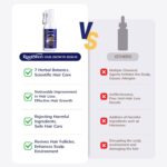 Hair Growth Serum, Rice Water & Biotin & Caffeine, Hair Growth Spray for Men & Women, Hair Oils for Hair Growth - Hair Thinning, Longer, Fuller Hair, Enriched with Seven Herbal Extracts - Image 7