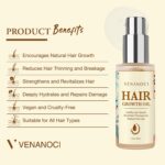 Hair Growth Oil with Rosemary & Biotin: Natural Hair Regrowth Serum for Women & Men – Anti Hair Loss & Thinning Treatment – Promotes Thicker, Fuller, Stronger, Healthier Hair – All Hair Types - Image 3