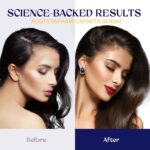 Hair Growth Serum, Rice Water & Biotin & Caffeine, Hair Growth Spray for Men & Women, Hair Oils for Hair Growth - Hair Thinning, Longer, Fuller Hair, Enriched with Seven Herbal Extracts - Image 6