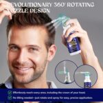 Hair Growth Serum, Rice Water & Biotin & Caffeine, Hair Growth Spray for Men & Women, Hair Oils for Hair Growth - Hair Thinning, Longer, Fuller Hair, Enriched with Seven Herbal Extracts - Image 4