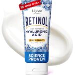 LilyAna Naturals Anti Aging Retinol Face Cream for Women – Wrinkle & Neck Cream for Firming, Retinol Moisturizer for Face with Hyaluronic Acid, Hydrating Night Cream for Fine Lines, Collagen Boost