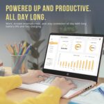 HP Stream 14" HD BrightView Laptop, Intel Processor N150, 16GB RAM, 416GB Storage (128GB eMMC + 288GB Docking Station Set), Intel UHD Graphics, 720p Camera, Wi-Fi, 1 Year Office 365, Win 11 S, Gold - Image 7