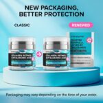 SimplyVital Collagen, Retinol & Hyaluronic Acid Cream - Anti-Aging Face Moisturizer for Face, Firming Skin Care Neck & Décolleté - Made in USA, Daily Moisturizer Face Cream Day & Night - 1.7 fl.oz. - Image 6