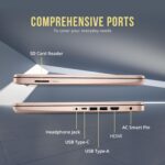 HP Stream 14" HD BrightView Laptop, Intel Processor N150, 16GB RAM, 416GB Storage (128GB eMMC + 288GB Docking Station Set), Intel UHD Graphics, 720p Camera, Wi-Fi, 1 Year Office 365, Win 11 S, Gold - Image 9