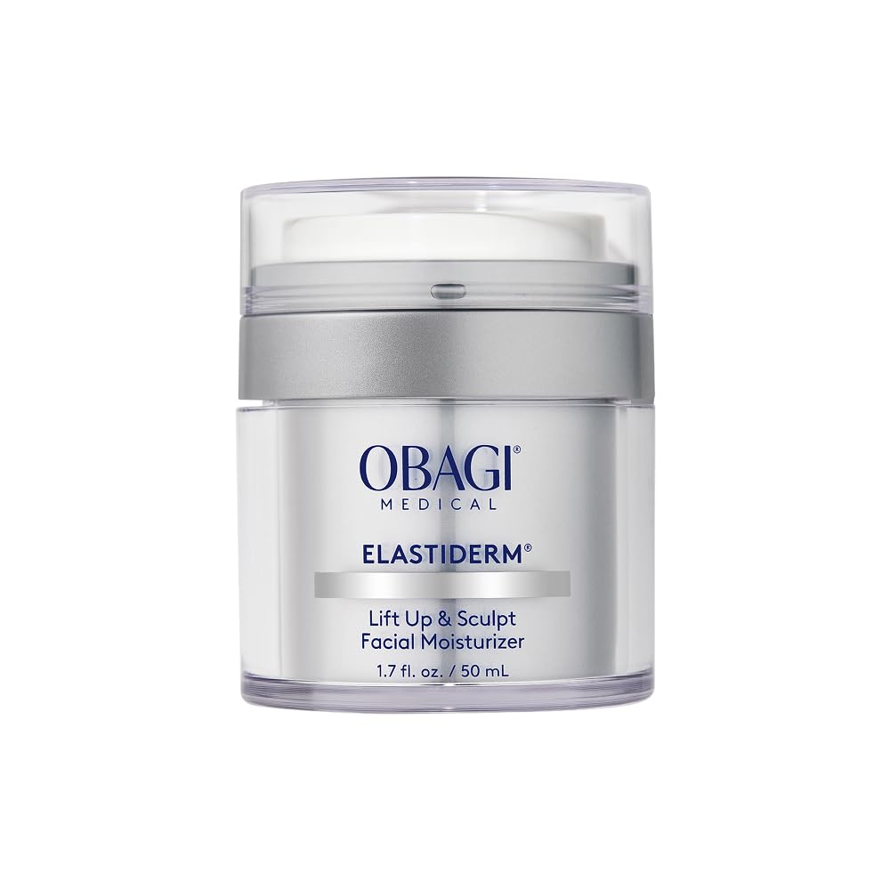 51BuDe3XKL._SL1000_.jpg Obagi ELASTIderm Lift Up & Sculpt Facial Moisturizer – Clinically Proven Anti-Aging Face Cream that Visibly Firms & Sculpts Facial Contours, & Reduces Fine Lines & Wrinkles with Peptides – 1.7 oz - Image 1