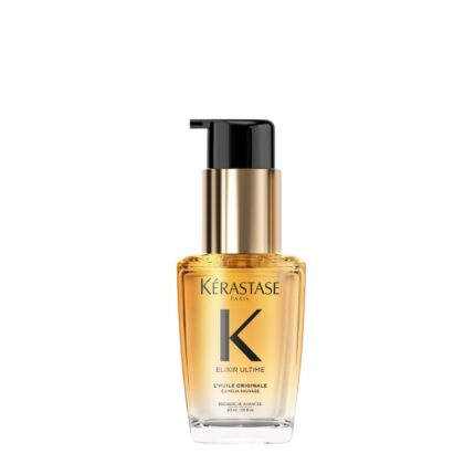 Kerastase Elixir Ultime Refillable Hair Oil - Hydrates & Smoothes Frizz, Adds Shine, With Wild Camellia, Nourishes & Strengthens Hair