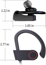 JOYWISE Bluetooth Wireless Headphones 16H Playtime Earbuds with Mic Stereo in-Ear Earphones, IPX7 Waterproof Sports Sound Isolation Headsets for Running, Gym, Workout - Image 8