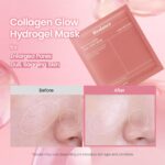 BIODANCE Bio-Collagen Real Deep Mask, Hydrating Overnight Hydrogel Face Mask, Pore Minimizing, Elasticity, Plumping, After Sun Care, Travel Essentials for Women, Korean Skin Care | 1.19oz(34g) x 4ea - Image 3