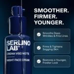 Serlino Lab Face Cream – Moisturizer with Retinol and Hyaluronic Acid, Refreshing Effect, Reduces Wrinkles and Dark Spots, Improves Skin Elasticity and Radiance - Image 4