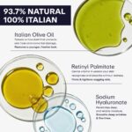 Serlino Lab Face Cream – Moisturizer with Retinol and Hyaluronic Acid, Refreshing Effect, Reduces Wrinkles and Dark Spots, Improves Skin Elasticity and Radiance - Image 5