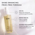 OUAI Hair Oil - Hair Heat Protectant Oil for Frizz Control - Adds Shine and Smooths Split Ends - Color Safe Formula - Paraben, Phthalate and Sulfate Free (1.5 fl oz) - Image 5