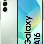 SAMSUNG Galaxy A16 4G LTE (128GB + 4GB) International Model SM-A165F/DS Factory Unlocked 6.7" Dual Sim 50MP Dual Cam (Case Bundle) (Light Green)