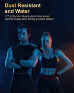 Wireless Earbuds, Bluetooth 5.4 Headphones Sport, Over Ear Buds With ENC Noise Cancelling Mic, 48H, Wireless Earphone With Earhooks, Stereo Deep Bass, IP7 Waterproof ear bud for Workout Running, Black - Image 6