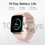 Smart Watch for Women, 1.85" HD Smartwatch Compatible iPhone/Samsung/Android (Answer/Make Calls), 100+ Sport Modes Fitness Tracker with Heart Rate/Sleep/SpO2 Monitor, IP68 Waterproof, with 2 Bands - Image 7