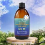 QUEEN OF THE THRONES Organic Golden Castor Oil | 100% Pure for Hair, Skin, Nails, Brows & Lashes | Hexane-Free | USDA Certified [16.9oz (500ml)] - Image 3