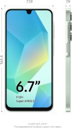 SAMSUNG Galaxy A16 4G LTE (128GB + 4GB) International Model SM-A165F/DS Factory Unlocked 6.7" Dual Sim 50MP Dual Cam (Case Bundle) (Light Green) - Image 3