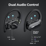 96hrs Bluetooth 5.4 Headphone Sport (Black) - Image 7