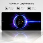 I25 Ultra Flagship Killer Smartphone - Snapdragon 8 Gen 3, 16GB+512GB, Massive 6.99" FHD+ Display, 108MP+68MP Pro Cam, 7000mAh 2-Day Battery, Android 14, Includes Stylus Pen (Desert Titanium) - Image 6