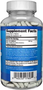 Weight Management Dietary Supplement 120 White Blue Red Speck Tablets Manufactured in the USA Highest Professional Quality - Image 7