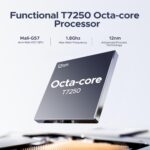 DOOGEE Note 58 Android 16 Unlocked Phones, 32GB+128GB/2TB Expand Cell Phone, 6.6''HD+90Hz Dispaly, 6250mah Battery, 4G Dual Sim Unlocked Smartphone, Widevine L1/NFC/OTG/Face Unlock,Black - Image 4