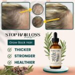 Fari Oil Hair Growth Oil, Organic Holistic Hair Oils for Men with Herbal Infusion Botanical Scalp, Pure Natural Plant-Based Formula, Daily Nourishment for Dry Scalp & Edges (2 PCS) - Image 5