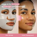 BIODANCE Bio-Collagen Real Deep Mask, Hydrating Overnight Hydrogel Face Mask, Pore Minimizing, Elasticity, Plumping, After Sun Care, Travel Essentials for Women, Korean Skin Care | 1.19oz(34g) x 4ea - Image 5