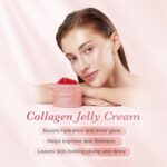 medicube Collagen Jelly Cream- Niacinamide & Freeze-Dried Hydrolyzed Collagen - Boosts skin's barrier hydration and gives 24h Glow & Lifted Look - Korean skincare (1.69 Fl Oz (Pack of 1)) - Image 3