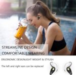 Bluetooth Headset, V5.0 Ultralight Wireless Headphone Cell Phone Earpiece with Mic Headsetcase,Volume Control, Handsfree Earbud,Compatible with Android/iPhone/Smartphones/Laptop - Image 5
