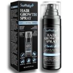 Natural Hair Growth Spray Serum for Men: Hair and Scalp Oil with Rosemary, Batana Oil, Rice Water, Castor Oil, Caffeine, Biotin - Effective Hair Thickening and Hair Loss Treatment for Men 60ml