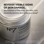 No7 Future Renew Damage Reversal Night Cream - Anti Aging Face Moisturizer - Infused with Peptide Technology to Reverse Visible Signs of Damage - Skin Barrier Repair for Dry Skin (1.69 Oz) - Image 2