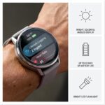 Garmin Venu® 4, 45mm, Advanced Health and Fitness GPS Smartwatch, Bright and Colorful Display, Built-in Flashlight, 12 Days of Battery Life, Silver with Citron Silicone Band - Image 3