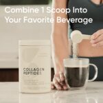 Sports Research Collagen Peptides - Hydrolyzed Type 1 & 3 Collagen Powder Protein Supplement for Healthy Skin, Nails, & Joints - Easy Mixing Vital Nutrients & Proteins, Collagen for Women & Men - Image 3