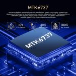 S25Ultra Unlocked Smartphone, Android 12.0 Mobile Phones 6.6'' HD+ Screen, 4GB RAM 32GB ROM/256GB SD, 4G Dual SIM Dual Camera, Face ID+WiFi+BT+FM+GPS+OTG (Black) - Image 4