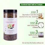 LuxePureva Herbal Hair Oil Mix | Herbs For Hair Growth | 19 Vital Herbs For Long, Thick, And Lustrous Hair | Hair Care Product For Women And Men | DIY Oil Infusion | DOES NOT INCLUDE OIL - Image 5