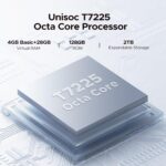 DOOGEE Note 56 Pro Android 16 Unlocked Phone with Gemimi AI,32GB+128GB/2TB Cell Phone,6150mAh Battery,6.56''HD+90Hz IPS,Dual SIM Octa Core Smartphone,Dual Camera/8.45mm Ultra-Slim/NFC/OTG/Face ID | Latest Android 16, Gemimi AI, 6150mAh Battery, 32GB RAM+128GB ROM, T7225 Octa-Core, 6.56" HD+ Display - Image 5