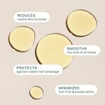 Cliganic Organic Jojoba Oil, 100% Pure (4oz) | Moisturizing for Face, Hair, Skin & Nails | Natural Cold Pressed Hexane Free | Base Carrier Oil - Image 3