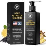 Root Activator Shampoo for Men: Made In USA - Hair Growth Shampoo for Hair Loss and Thinning Hair - Hair Loss RegrowthTreatments for Women Men (Refreshing Scent)
